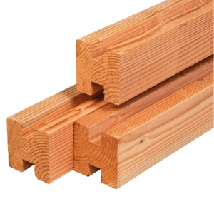 Douglas sleufpaal 11.5 x 11.5 cm